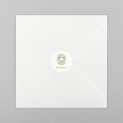 Stickers Naissance Les grigris dodo toucan jaune - Vue 1 Stickers Naissance Les grigris dodo toucan jaune - Vue 1