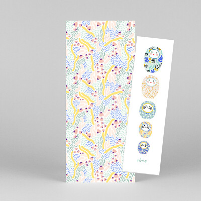 Faire-part de naissance motifs les grigris dodo toucan (3 enfants) vert Faire-part de naissance motifs les grigris dodo toucan (3 enfants) vert