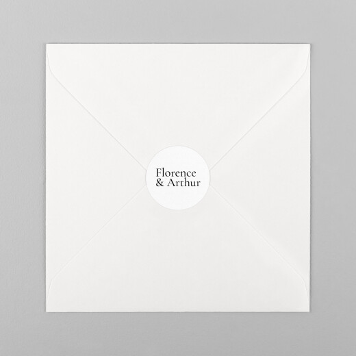 Stickers pour enveloppes mariage Sobre 1 - Vue 2