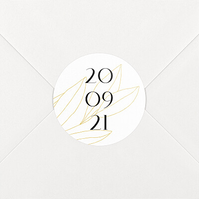 Stickers naissance personnalisés saison jaune Stickers naissance personnalisés saison jaune