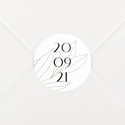 Stickers naissance vert saison vert Stickers naissance vert saison vert