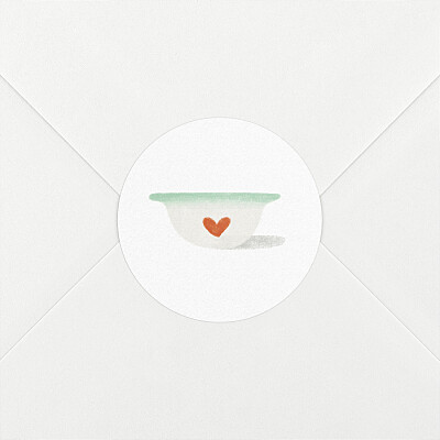 Stickers naissance petits bols vert Stickers naissance petits bols vert
