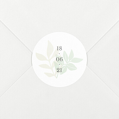 Stickers naissance vert douce canopée vert Stickers naissance vert douce canopée vert