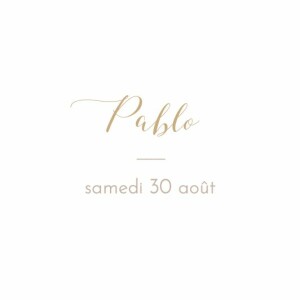 Etiquette perforée baptême Les hautes herbes sable Etiquette perforée baptême Les hautes herbes sable