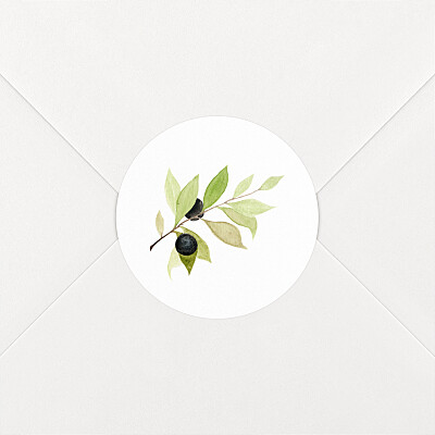 Stickers naissance vert quatre saisons été Stickers naissance vert quatre saisons été