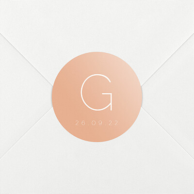 Stickers naissance orange atmosphère orange Stickers naissance orange atmosphère orange