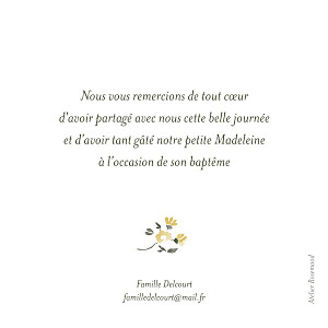 remerciement rosemood personnaliser bapteme citation