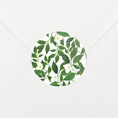 Stickers mariage champêtre lettres fleuries blanc Stickers mariage champêtre lettres fleuries blanc