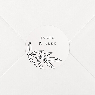 Stickers mariage beige jeune pousse beige Stickers mariage beige jeune pousse beige