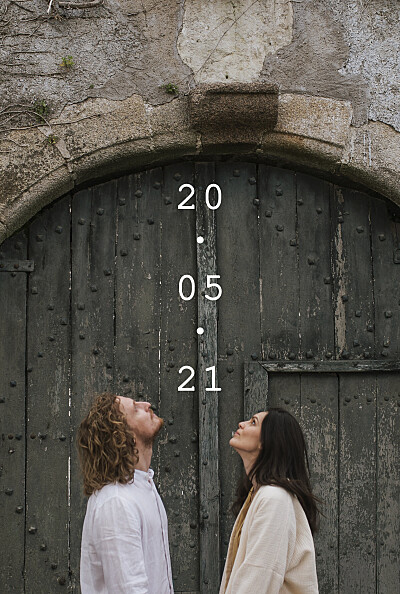Save the Date Minimal blanc finition Save the Date Minimal blanc finition