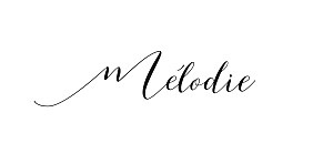 Marque-place mariage moderne lettres fleuries blanc Marque-place mariage moderne lettres fleuries blanc