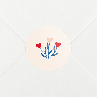 Stickers naissance rouge jardin de flœurs rouge Stickers naissance rouge jardin de flœurs rouge