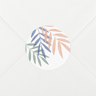 Stickers naissance rose feuillage crayonné rose Stickers naissance rose feuillage crayonné rose