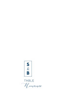 Marque-table mariage Laure de Sagazan (dorure) blanc Marque-table mariage Laure de Sagazan (dorure) blanc