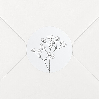 Stickers pour enveloppes mariage bleu joli brin bleu Stickers pour enveloppes mariage bleu joli brin bleu