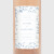 Étiquette de bouteille mariage Reflets dans l'eau bleu - Vue 2