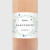 Étiquette de bouteille baptême Douceur champêtre bleu - Vue 2