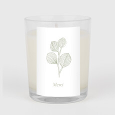 Étiquette autocollante mariage Envolée d'eucalyptus vert Étiquette autocollante mariage Envolée d'eucalyptus vert