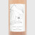 Étiquette de bouteille mariage Poésie amoureuse blanc - Vue 2