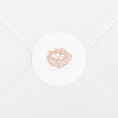 Stickers pour enveloppes naissance rose histoire du soir rose Stickers pour enveloppes naissance rose histoire du soir rose