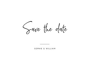 Save the date blanc intemporel blanc Save the date blanc intemporel blanc