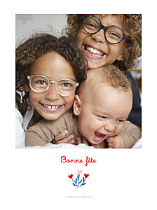 Affiche classique flœurs rouge Affiche classique flœurs rouge
