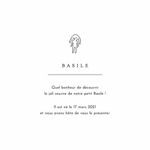 Faire-part de naissance Étiquette illustrée (4 pages) rose - Page 3 Faire-part de naissance Étiquette illustrée (4 pages) rose - Page 3