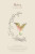 Faire-part de naissance Petit colibri (portrait) beige - Page 1
