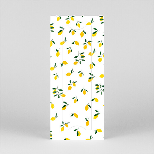Faire-part de naissance Agrumes crayonnées (marque-page) citron - Vue 3 Faire-part de naissance Agrumes crayonnées (marque-page) citron - Vue 3