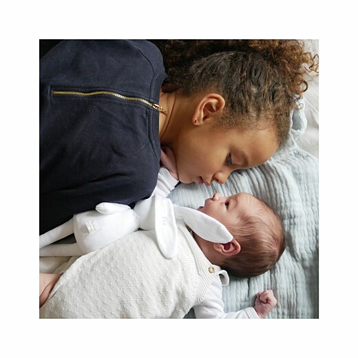 Faire-part de naissance Instant en famille (4 pages) blanc - Page 2 Faire-part de naissance Instant en famille (4 pages) blanc - Page 2