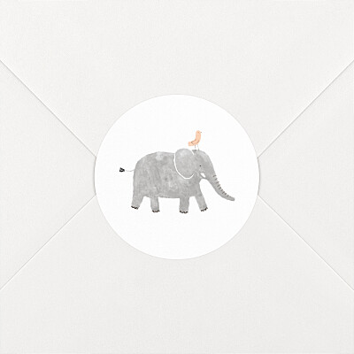 Stickers pour enveloppes naissance blanc petite oasis (blanc) Stickers pour enveloppes naissance blanc petite oasis (blanc)