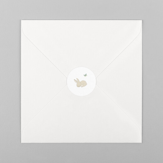 Stickers pour enveloppes naissance Galipette bleu - Vue 2