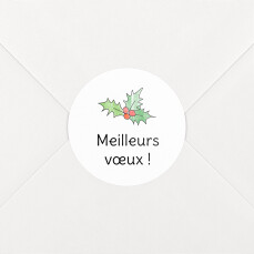 Stickers pour enveloppes vœux À colorier ! by OMY blanc