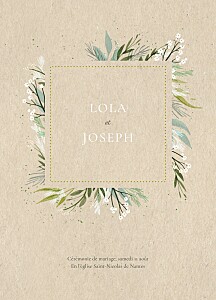 Livret de messe mariage beige gaieté beige Livret de messe mariage beige gaieté beige