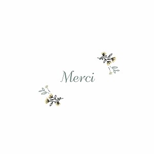 Carte de remerciement bleu sweet dream bleu Carte de remerciement bleu sweet dream bleu