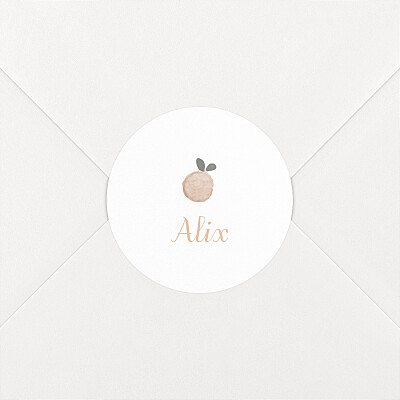 Stickers pour enveloppes naissance rose sweet dream rose Stickers pour enveloppes naissance rose sweet dream rose