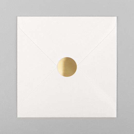 Stickers pour enveloppes vœux Stickers doré - Vue 2