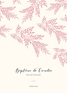 Livret de messe rose ritournelle rose Livret de messe rose ritournelle rose
