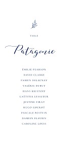 Plan de table mariage ronde des prés bleu Plan de table mariage ronde des prés bleu