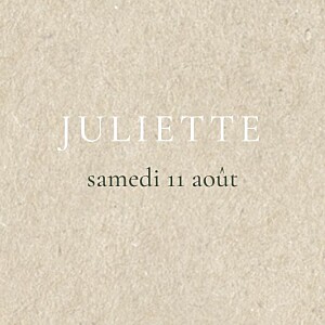 Etiquette perforée baptême mixte gaieté beige Etiquette perforée baptême mixte gaieté beige