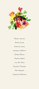 Plan de table mariage fleur bloom Plan de table mariage fleur bloom