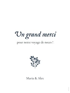 Panneau mariage signature végétale bleu Panneau mariage signature végétale bleu