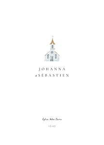 Livret de messe mariage tomoë notre mariage illustré blanc Livret de messe mariage tomoë notre mariage illustré blanc