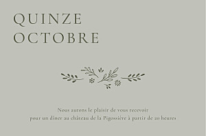 Carton d'invitation mariage tomoë x laure de sagazan laure de sagazan ii vert de gris Carton d'invitation mariage tomoë x laure de sagazan laure de sagazan ii vert de gris