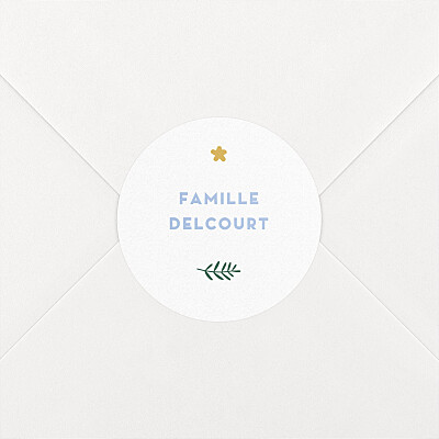 Sticker de naissance pour enveloppe Petite Oie - Happy Corner