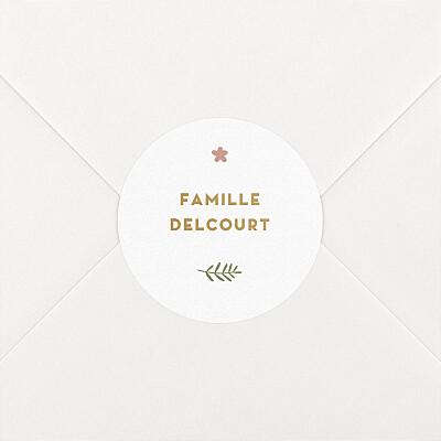 Stickers pour enveloppes naissance rouge sweet liberty rose Stickers pour enveloppes naissance rouge sweet liberty rose