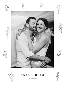 Affiche photos herbier blanc Affiche photos herbier blanc