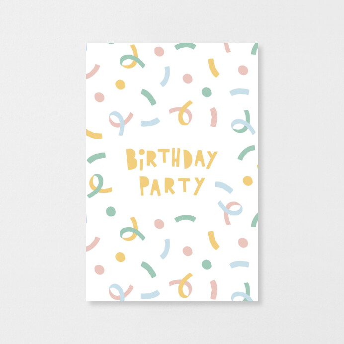 Carte anniversaire, cotillons - Happy Birthday eCard