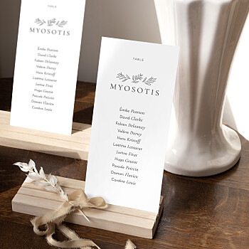Plan de table mariage romantique anthracite Plan de table mariage romantique anthracite