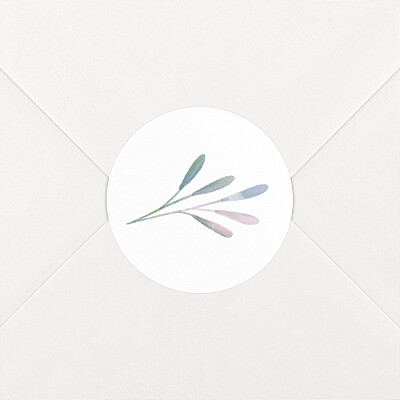 Stickers pour enveloppes naissance bleu picto végétal rose Stickers pour enveloppes naissance bleu picto végétal rose